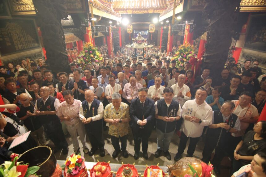 大甲媽回鑾！　9天8夜信仰盛會畫下圓滿句點 鄭副市長恭迎安座祈願國泰民安