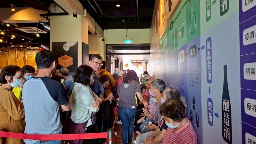 物調券效益持續發酵　台中產業故事館現兌換人潮　來客數與業績雙成長