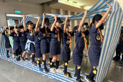 中市幼童軍聯團熱鬧登場　「梧棲樂童遊」帶領學童體驗多元學習樂趣