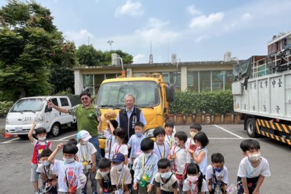 小小環保尖兵出任務　五權幼兒園參訪中市北區清潔隊