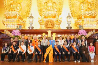 清明追思先烈英魂　林副秘書長出席台中念佛堂護國息災法會 祈願國泰民安、風調雨順