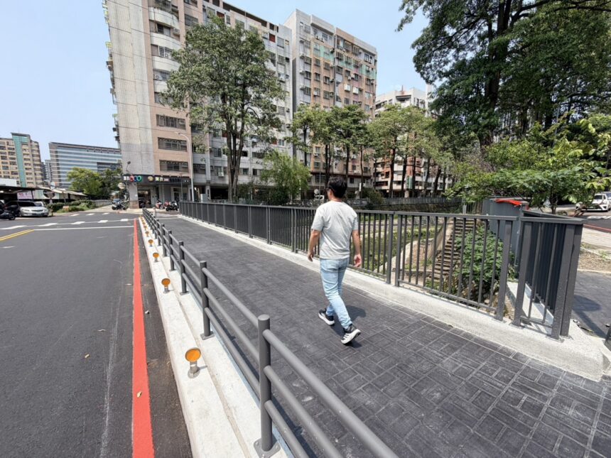 逢甲一號橋人行橋完工啟用　打通斷點打造安全友善步行環境
