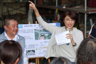 許縣長水里會勘　加速改善道路、排水工程