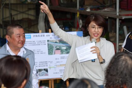 許縣長水里會勘　加速改善道路、排水工程