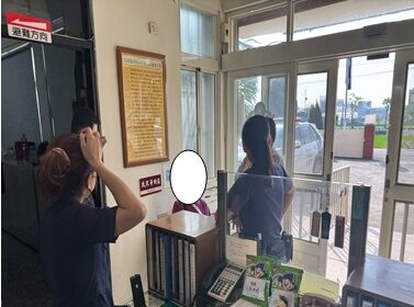 民眾至所申請「治安風水師」和美警到府把脈補足防盜