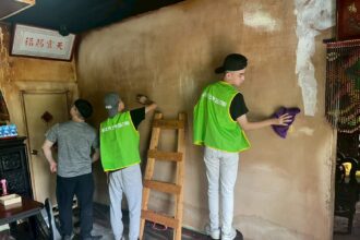 扶輪公益網捐新北市少年培力園17萬元　助少年工班幫獨居長輩　修繕住家改善生活