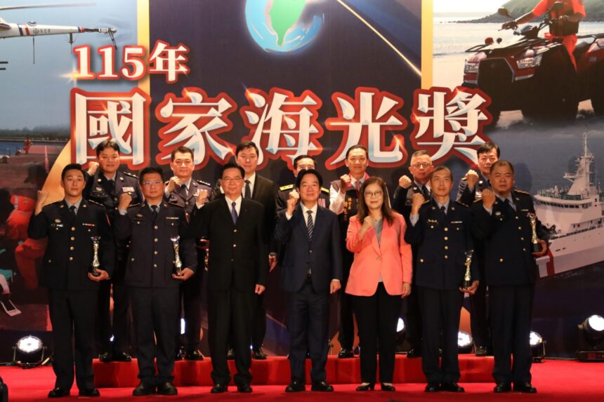 守護國門與生命 國家海光獎表揚海巡英雄