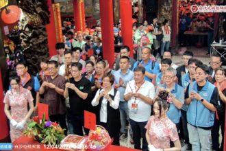 白沙屯媽祖抵彰化　信眾隨行盛況空前