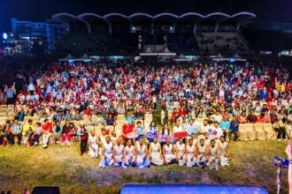 「115年感恩晚會－鄉鎮藝術巡演活動」 優人神鼓《踏風而行》 鹿港體育館震撼開演