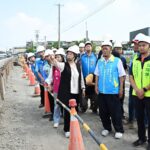 縣長王惠美視察番雅溝排水第6期改善工程　完成番雅溝全部急要段整治