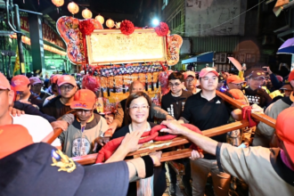 世界宗教盛事　大甲媽遶境進香 駐駕永樂街天后宮　王惠美縣長送駕