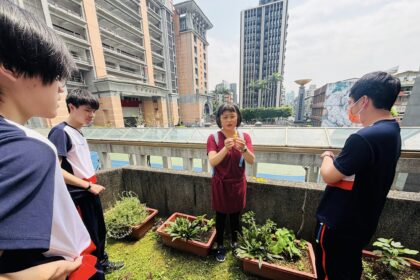 青青小田園實作學習　育達烘焙科從土地培養食安意識