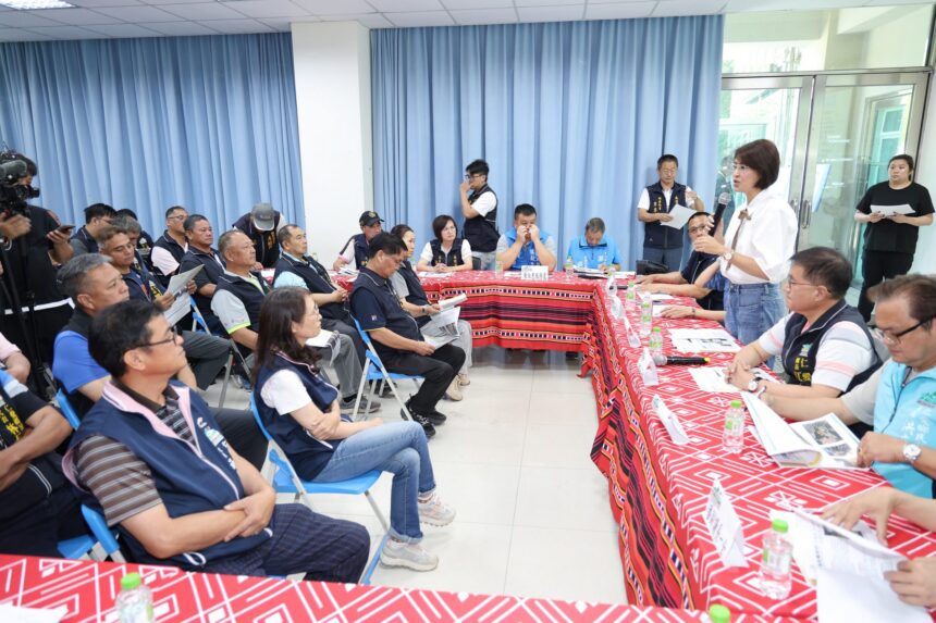 許縣長會勘仁愛簽核25件逾4千萬元改善工程　投89線14K新闢截彎取直高架橋爭取中央逾3億元補助