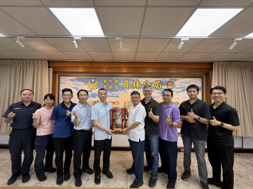 員林分局第五組警員榮退　深耕交通事故業務獲肯定