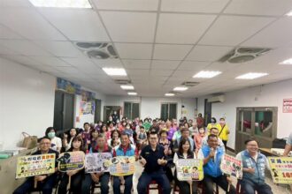 花壇鄉橋頭社區治安座談會　警民攜手識詐防騙　落實交通安全新制