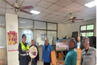 路口如虎口！和美警宣導呼籲「停、讓」文化保平安