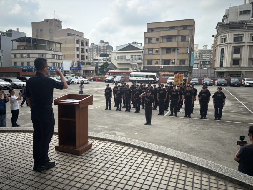 金牌國手坐鎮！彰警「機動應變隊」護衛大甲媽遶境平安