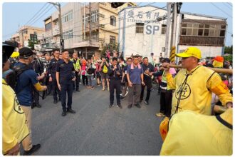 白沙屯媽祖進香湧入數十萬人　北斗警完成不可能任務