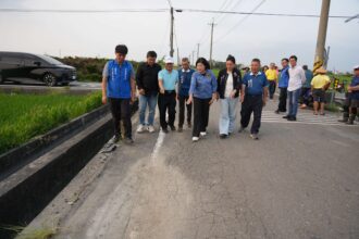 改善農路守護用路安全　雲縣府投入575萬修繕石龜農地重劃區農路