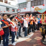 名間鄉福興宮遶境登場　許縣長參香點起碼炮