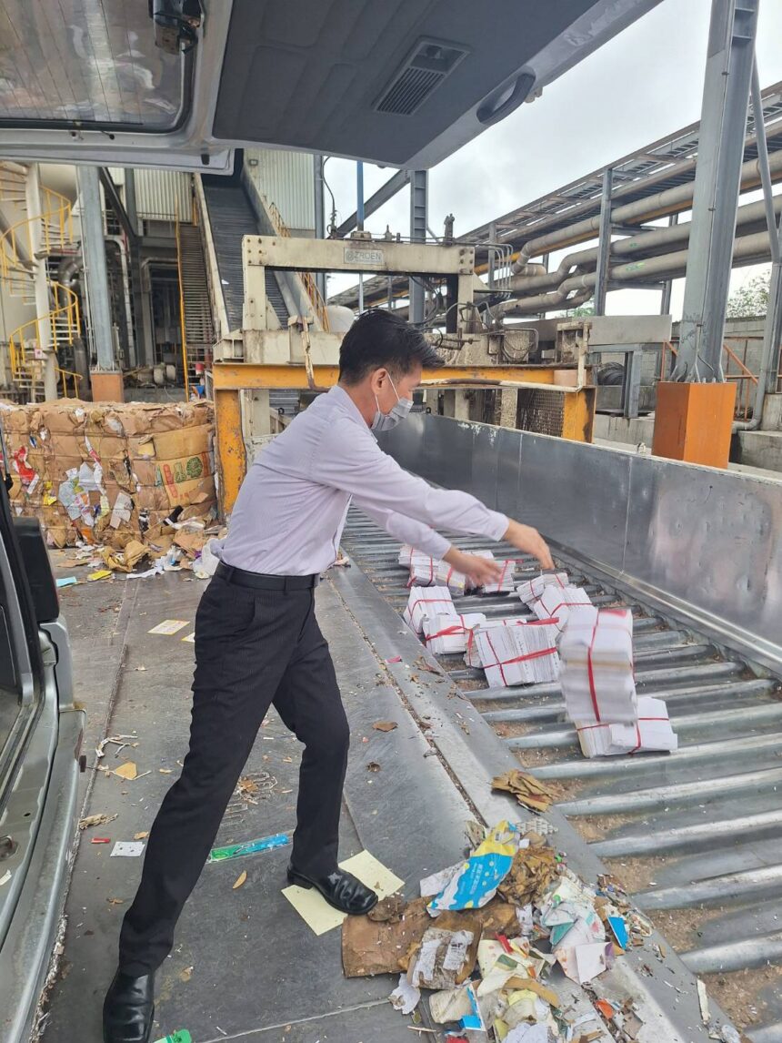 溪湖地政順利完成115年度檔案銷毀作業