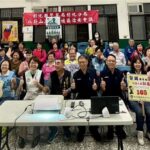 彰化市桃源社區舉辦治安座談會　員警深入社區宣導防詐、交通安全及反暴觀念