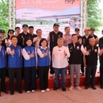 大甲媽祖鑾駕走過新崙子大橋　張麗善縣長掌轎恭送前往奉天宮