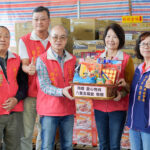 十年不間斷　八里五福宮武財神聖誕　捐贈民生物資、救護車及AED貼片