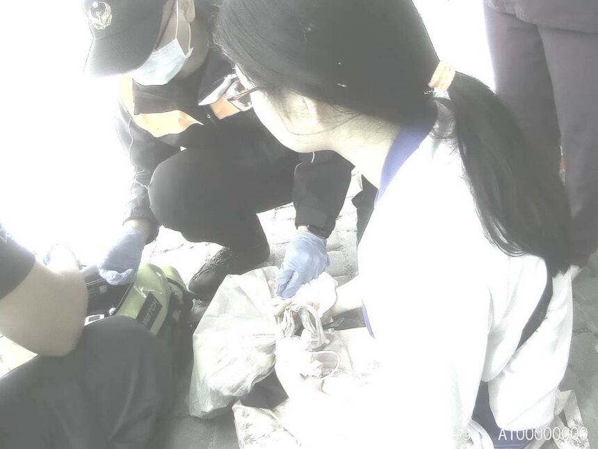 蜀葵花季突發昏厥　員警即時協助送醫化解危機