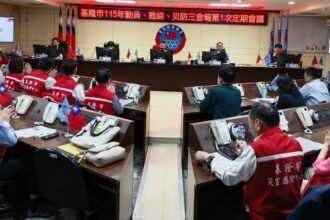 「平時整合資源、災時迅速應變」 基隆市召開「三合一會報」定期會議