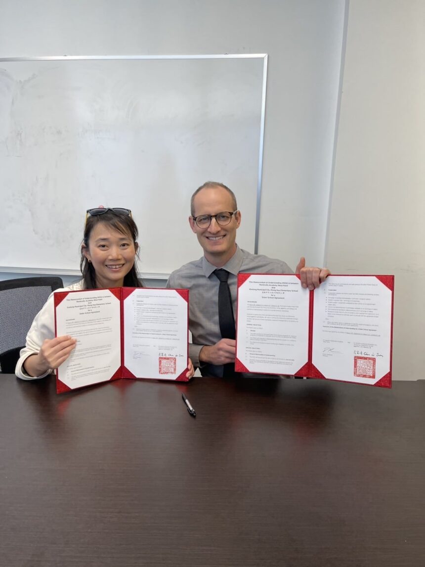 圓滿歸國！基隆中華國小完成美國姊妹校交流　續簽MOU深化國際教育合作