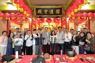 基隆大佛禪院觀音聖誕法會　邱佩琳：山頂觀音像是最安定人心的城市地標