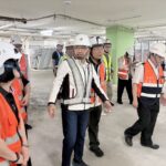 侯友宜視察永平國小地下停車場　要求兼顧工安與品質　預計12月啟用