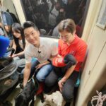 北捷狗狗友善列車啟動　蔣萬安與導盲犬率先體驗