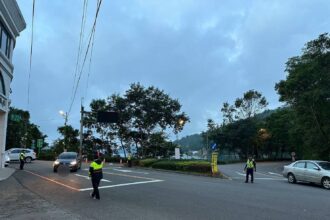 清明連假車潮來襲　集集分局全面啟動