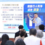 面對面傾聽民意　謝國樑率團隊到中正區說明施政藍圖