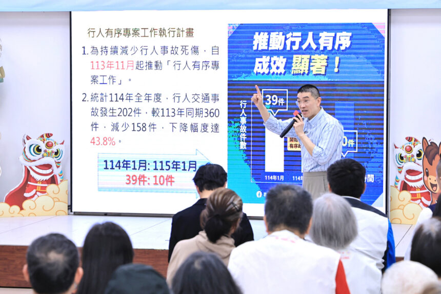 面對面傾聽民意　謝國樑率團隊到中正區說明施政藍圖
