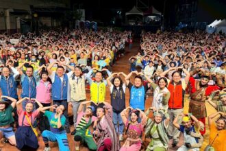 紙風車劇團竹山演出 《三國奇遇》嗨翻全場