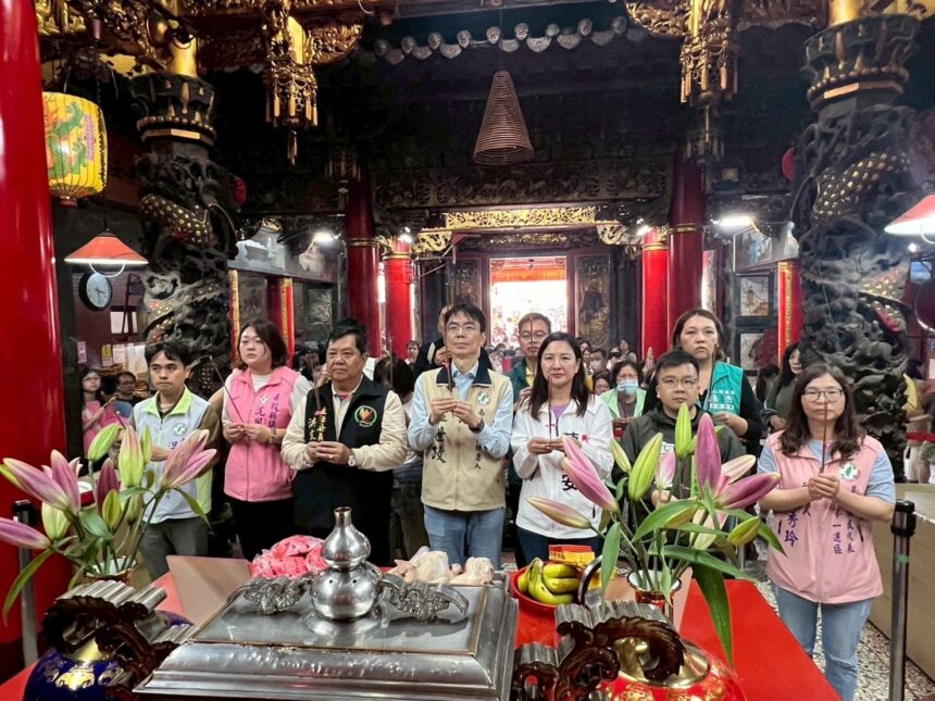 跨縣市祈福　苗栗南投連線請媽祖保佑