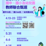 基隆115學年度教師聯合甄選釋203缺　邀熱血教師加入