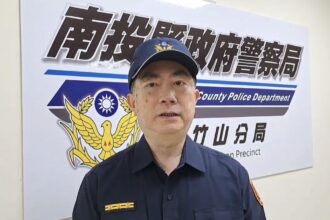 竹山鎮砂石車產業道路　發生一起砂石車肇事之交通事故