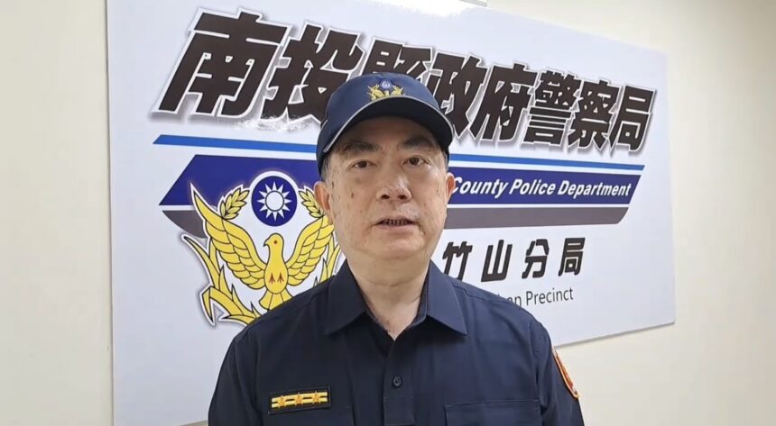 竹山鎮砂石車產業道路　發生一起砂石車肇事之交通事故