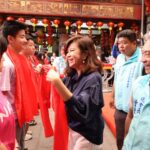 基隆考生齊聚慈雲寺　祈願國中會考金榜題名