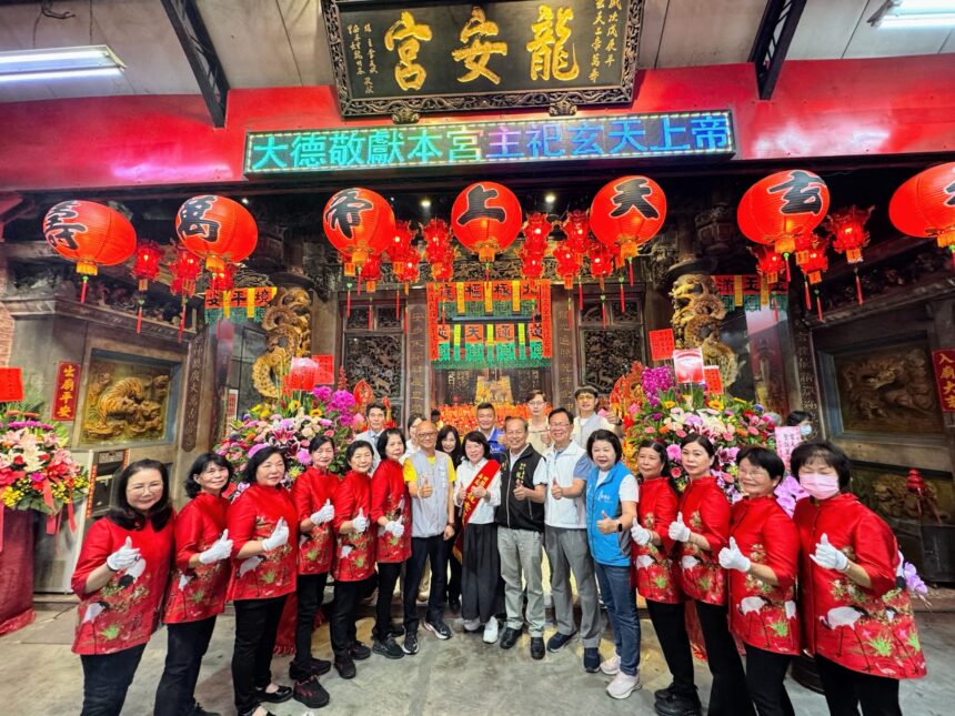 玄天上帝聖誕　黃敏惠祈願鐵路高架順利、雙園計畫圓滿