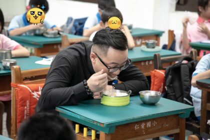 童子瑋兩度入校與學童互動　基市教育處：勿將校園作政治操作場域