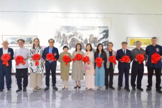 《白雲傳承．水墨初心》黃君璧・黃湘詅父女聯展盛大開幕　海內外藝文界齊聚致敬大師風範