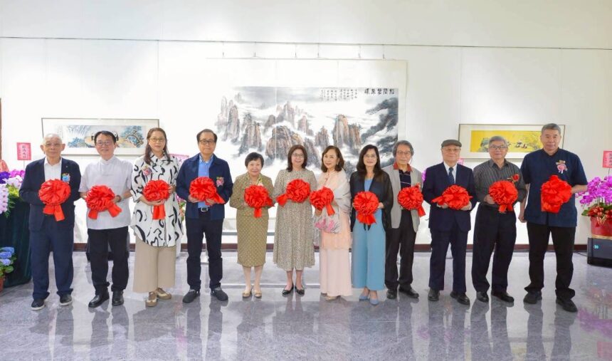 《白雲傳承．水墨初心》黃君璧・黃湘詅父女聯展盛大開幕　海內外藝文界齊聚致敬大師風範