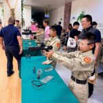 敦化少棒隊參訪嘉義市警局　寓教於樂深化防暴打詐觀念