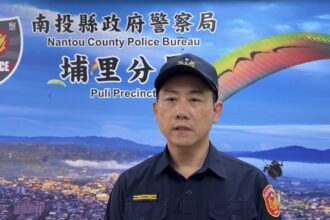 埔里鎮產業道路發生一起農用噴藥車側翻重壓駕駛人致死之交通事故