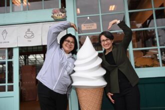 「雙美合體」踩點嘉義！蕭美琴大讚這座「小而美」城市比想像中更有故事